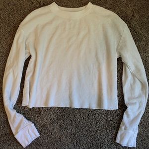 White long sleeve shirt